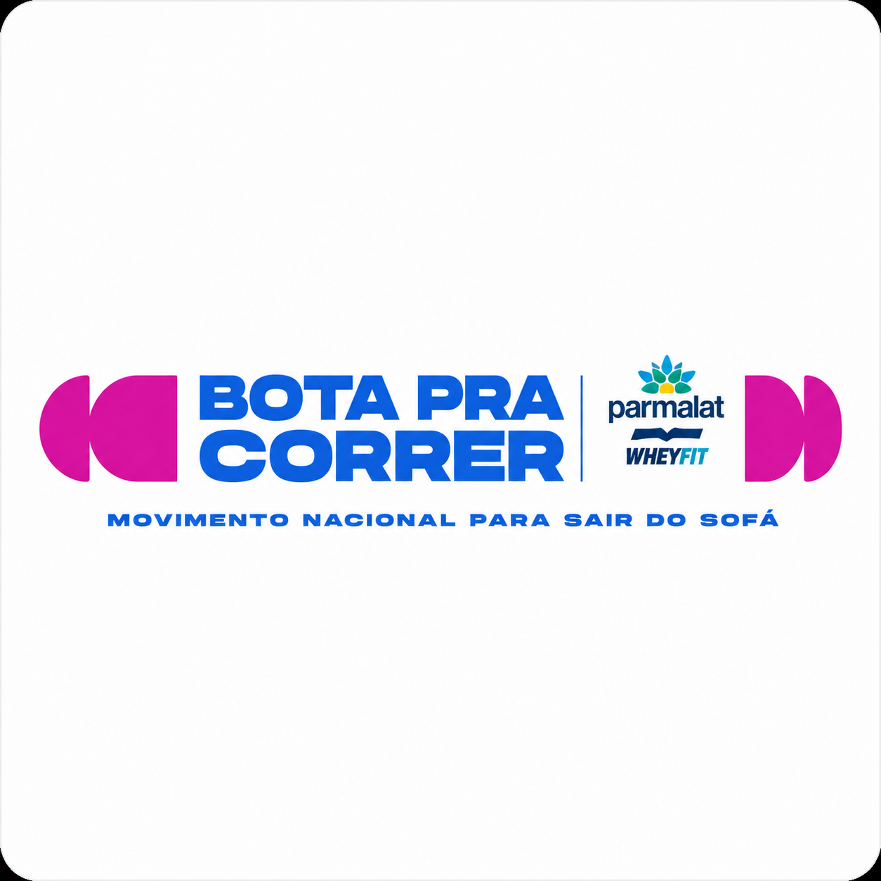 Arte do evento Bota pra correr