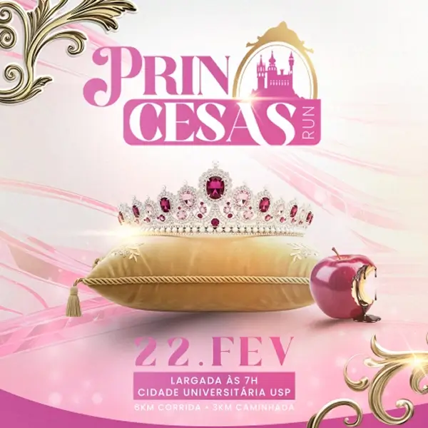 Imagem do evento Corrida Princesas Run - Etapa USP