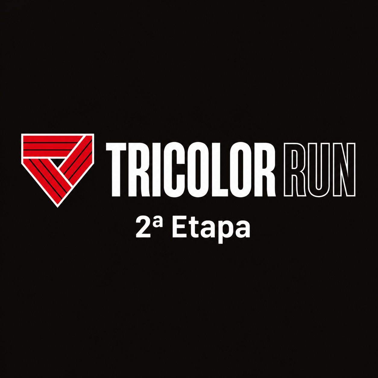 Arte do evento Tricolor Run 2ª Etapa
